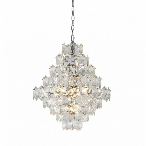 Canada 12 Light 24 inch Chrome Chandelier Ceiling Light